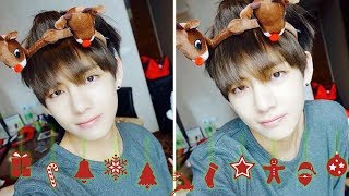 Everyone needs Tae this Christmas! ❤️💚❤️💚