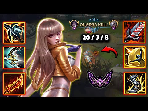 Kaisa vs Lucian ADC ( QuadraKill ) Korea Master 20/3/8 | Patch 25.20