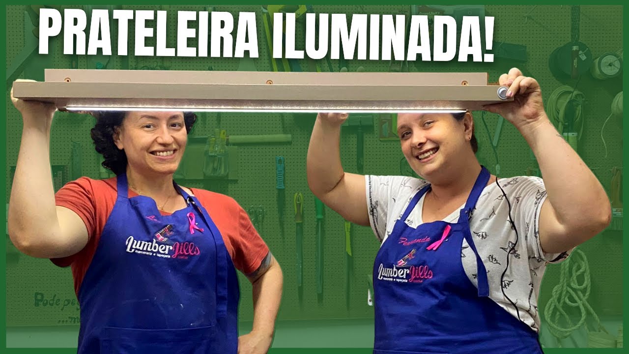 ILUMINAÇÃO NOS MÓVEIS PLANEJADOS UTILIZANDO FITA DE LED | LUMBERJILLS