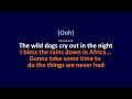 Toto - Africa - Karaoke Instrumental Lyrics - ObsKure