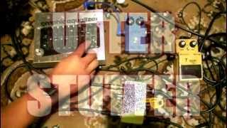Video thumbnail for UTTER STUTTER Variable Rate Feedback Tremelo Bender Effects Pedal by Local Teen
