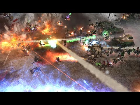Unification Mod - Steel Legion & Dark Angels vs Thousand Sons - Warhammer 40K Dawn Of War Soulstorm