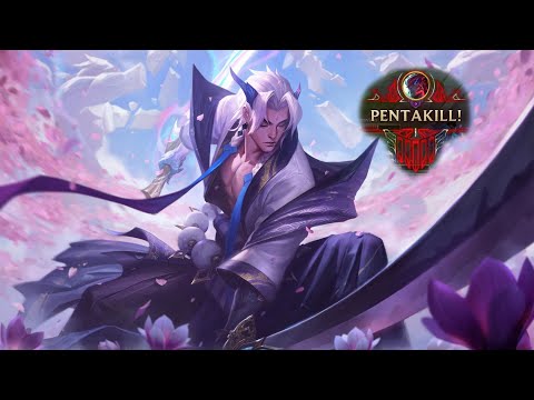 League of Legends best YONE play 2020! PENTAKILL!!!