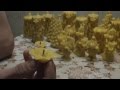 декоративные свечи из натурального воска 