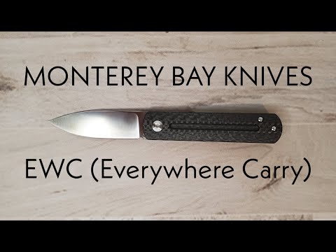 The Monterey Bay Knives EWC Pocketknife:  A Classic Mild Mannered Review
