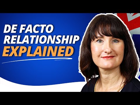 What Is A De Facto Relationship | Family Law Act 1975 Australia