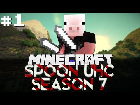 Minecraft Spoon UHC Season 7: #1 - WORST START EVER!