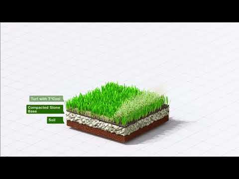 Cool your artificial turf with TCool