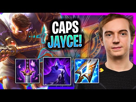 CAPS CHILLING WITH JAYCE! | G2 Caps Plays Jayce Top vs Urgot!  Season 2024