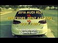 Mercedes Benz A45 AMG Vs Golf R MK7 Vs Audi RS3 Which Sounds Best