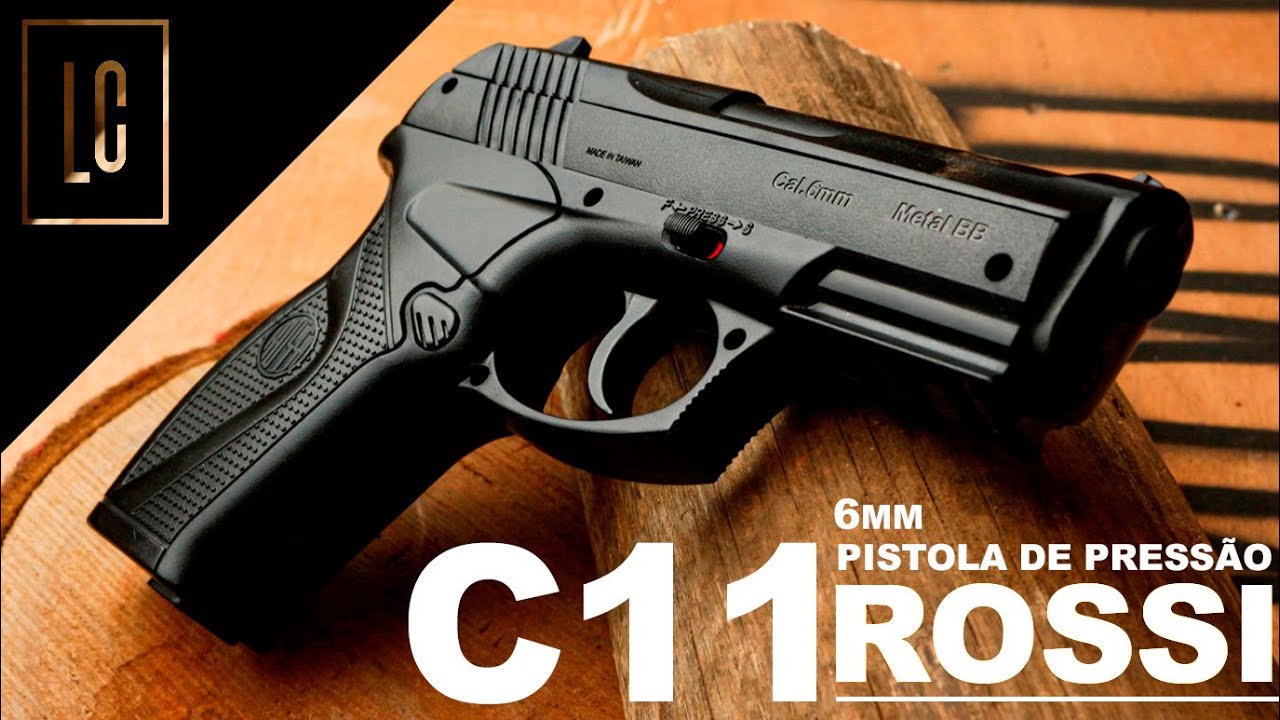 POLÊMICA 🤐 A BRUTAL PISTOLA C11 6mm ESFERA DE AÇO
