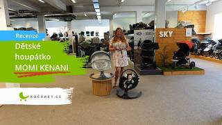 MoMi KENANI lehačka / houpátko Béžové bez stříšky Naše ukázka MoMi KENANI