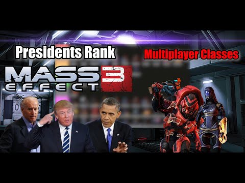 Presidents Rank Mass Effect 3 Multiplayer Classes (Engineer and Sentinel)