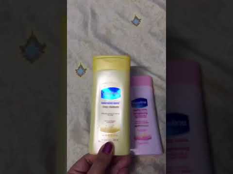 100%result with vaseline lotion on hands and feet