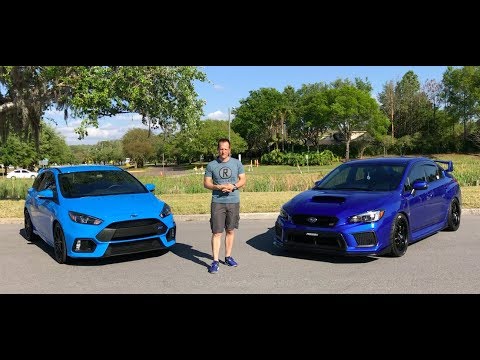 Which SHOULD you BUY? 2018 Subaru WRX STI or Ford Focus RS - Raiti's Rides