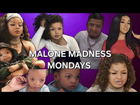 Malone Madness Mondays: Chrisean Neglecting Jr⁉️ Chrisean Jr Breathing, Blueface & Stunna Girl‼️