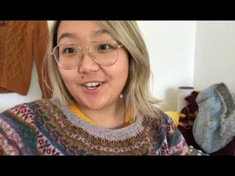 Books and Cables Vlogs - Episode 2 - 3 stranded colorwork, The Throwback Sweater, and Marie Wallin