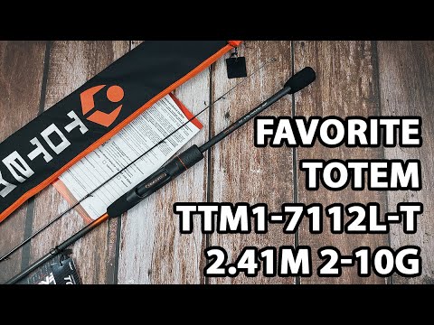 Спінінг Favorite Totem TTM1-7112L-T 2.41m 2-10g Fast