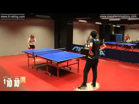 170.TT-Rating Turnuvası - Masa Tenisi - Table Tennis - Match