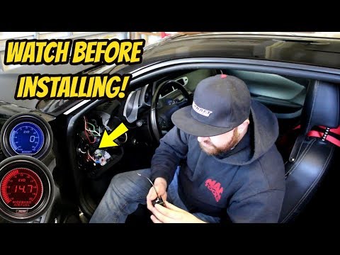2010- 2015 SS Camaro ProSport Evo Series Boost Gauge And AFR Install