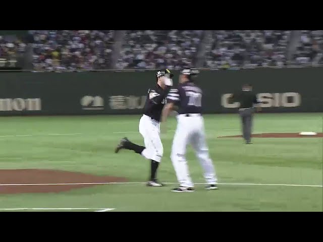 【3回表】ホークス・内川 先制2ランホームラン!! 2014/9/9 F-H