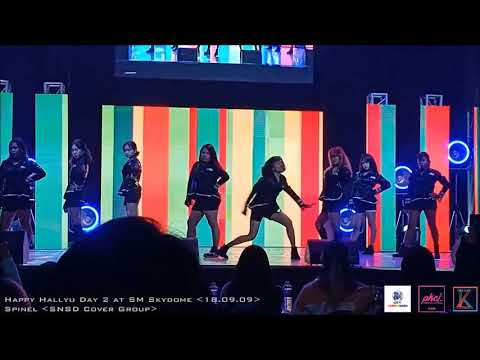 Spinel (SNSD Cover Group) on Happy Hallyu Day 2 at SM Skydome
