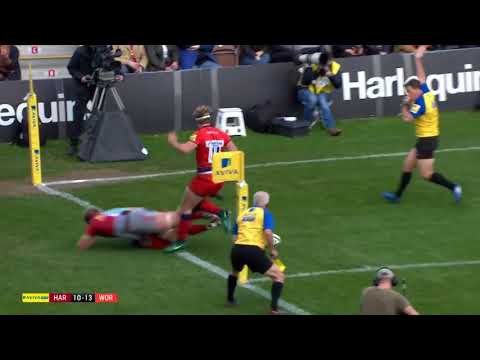 Rugby Insano - Highlights - Harlequins v Worcester Warriors   Aviva Premiership Rugby 2017 18
