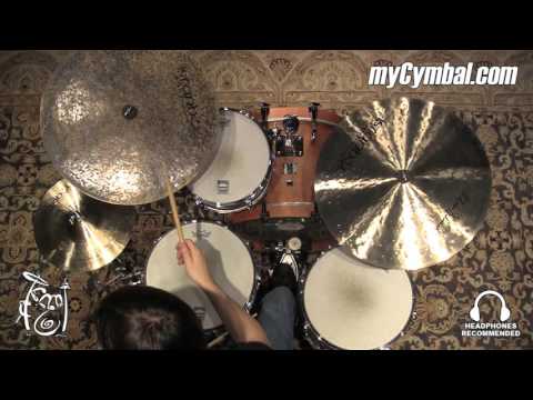 Istanbul Agop 22" Turk Flat Ride Cymbal - 2180g (TFR22-1102413W)
