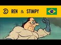 Ren Stimpy O Homem Torrada Powdered Toast Man Parte 1 2 Trecho Dublado Comedy Central