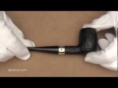 pipa Dunhill Shell Briar 4103 Millenium Pipe Hallmark - smoking pipe 830