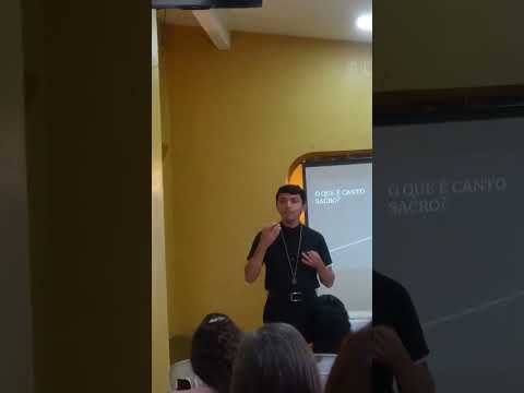 formação para os corais matriz do menino Deus seminarista Felipe Itatira ceará