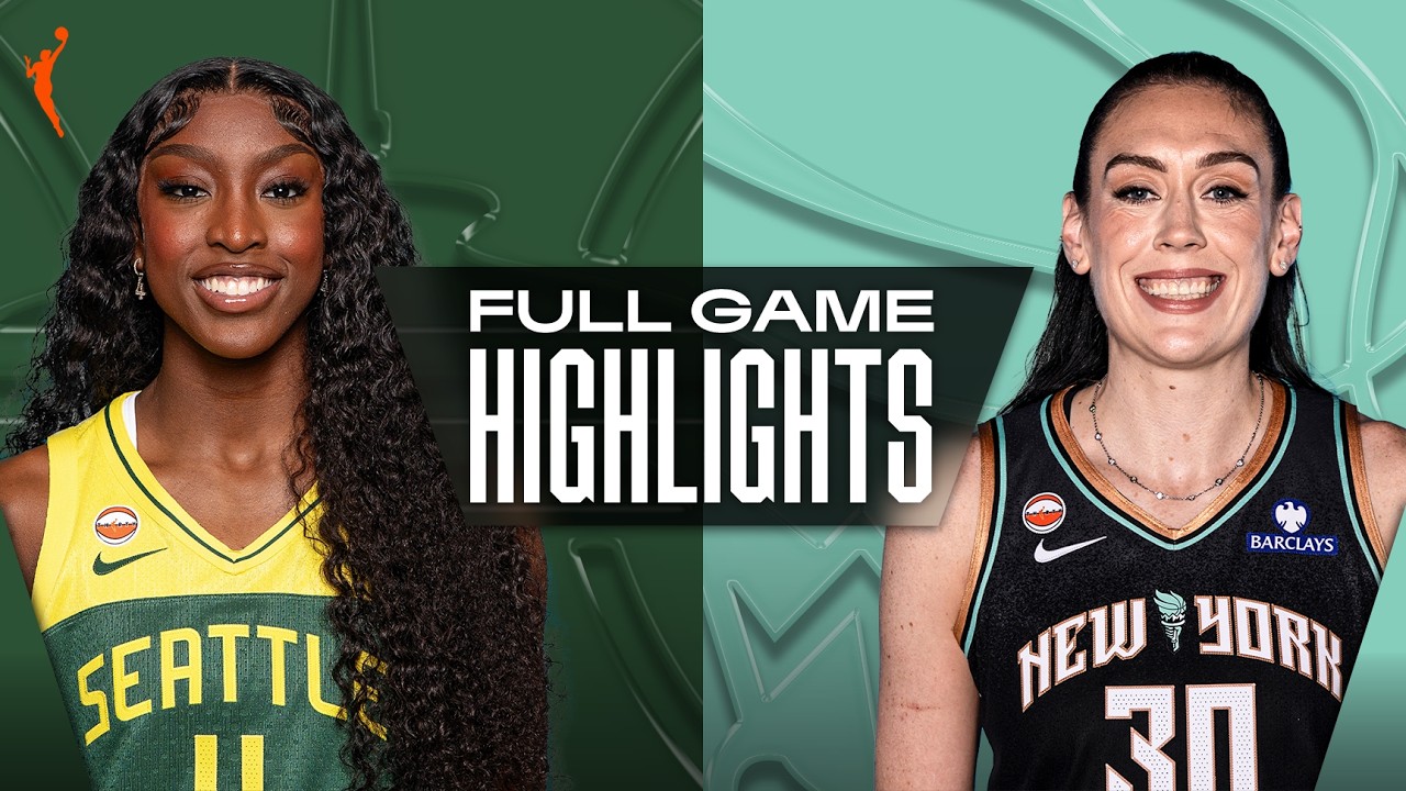8월4일 시애틀스톰 뉴욕리버티 WNBA 하이라이트
