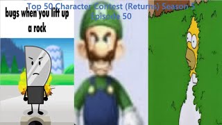 Top 50 Character Contest (Returns) Season 5 #50