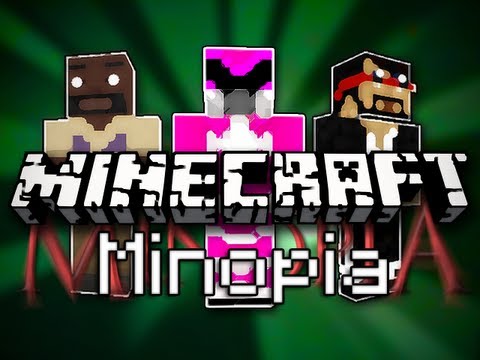 Minecraft: The Emperor of Minopia w/ Mark and Nick Part 3 - Lava Mountain