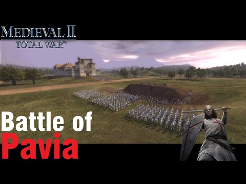 Medieval II: Total War - Battle of Pavia - No Commentary