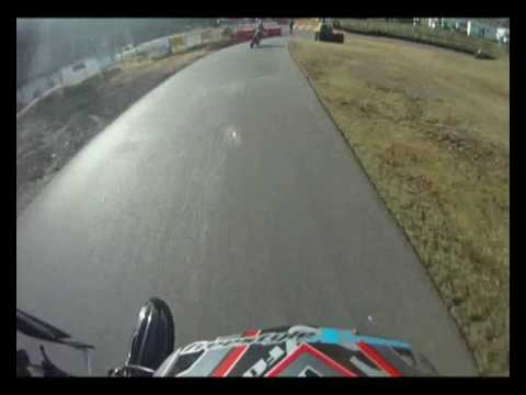 Norasport supermoto at Rowrah, Team Motosupplies Racing, GoProHD helmet cam