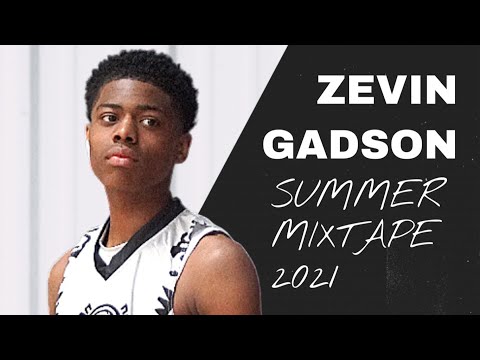 Zevin Gadson Is CRAZY Athletic & A Dominant PG | Summer 21' Mixtape