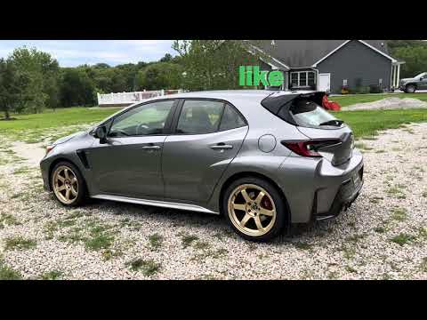 2023 Toyota GR Corolla: Rally Armor Mud Flap Installation Tips & Tricks, Modern Spare & Volk TE37SL