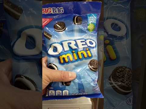 SATISFYING||OREO BIG BAG[OREO MINI] #shorts #oreo #trending #satisfying