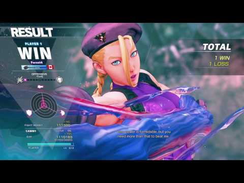 Zangief VS Cammy Casual Match STREET FIGHTER V S2
