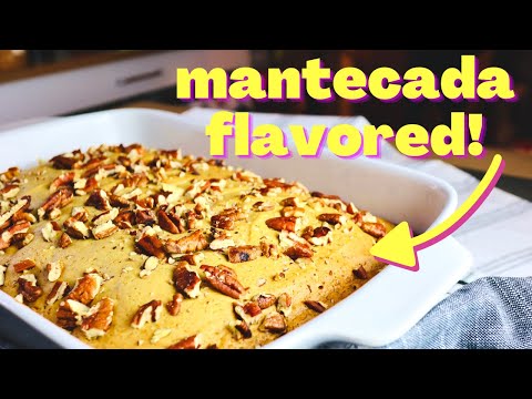 Easy delicious VEGAN VANILLA CAKE recipe! Tastes like Mexican mantecada muffins! Moist and eggless
