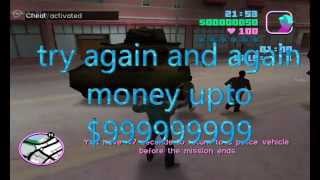 how to get ultimate money in gta  vice city