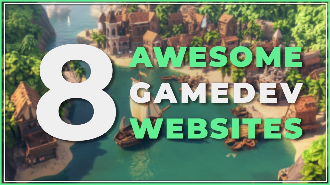 8 useful sites for gamedev you didn't know existed
