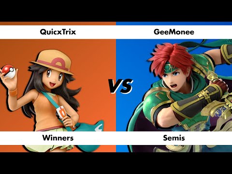 SSBU Spring Knoxville Arcadian! Winners Semis: QuicxTrix (Pokemon Trainer) vs GeeMonee (Roy)