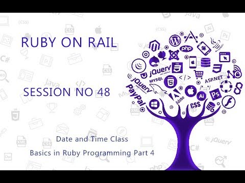 Ruby Programming Tutorial 48 Date and Time Class Basics in Ruby Programming Part 4