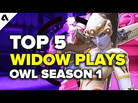 Top 5 Widowmaker Plays | Overwatch League Season 1