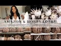 HOBBY LOBBY FALL HOME DECOR SHOP WITH ME 2021 AMAZON MUST HAVES HAUL
