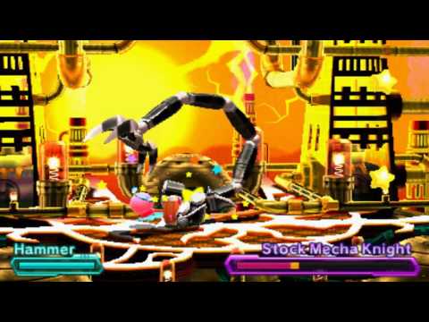 Kirby: Planet Robobot - 'Stock Mecha Knight' Boss Fight (No Damage)
