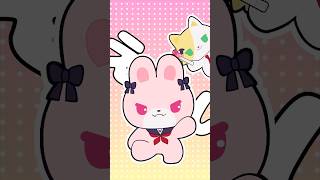 にににににじたうん踊るりりむちゃん 【手描き切り抜き】