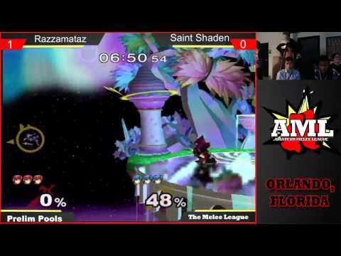 Razzamataz (Falcon) vs Saint Shaden (Marth) - AML Pools [Bad Audio]